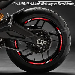 Cinta reflectante adhesiva para llantas de moto Honda y Yamaha