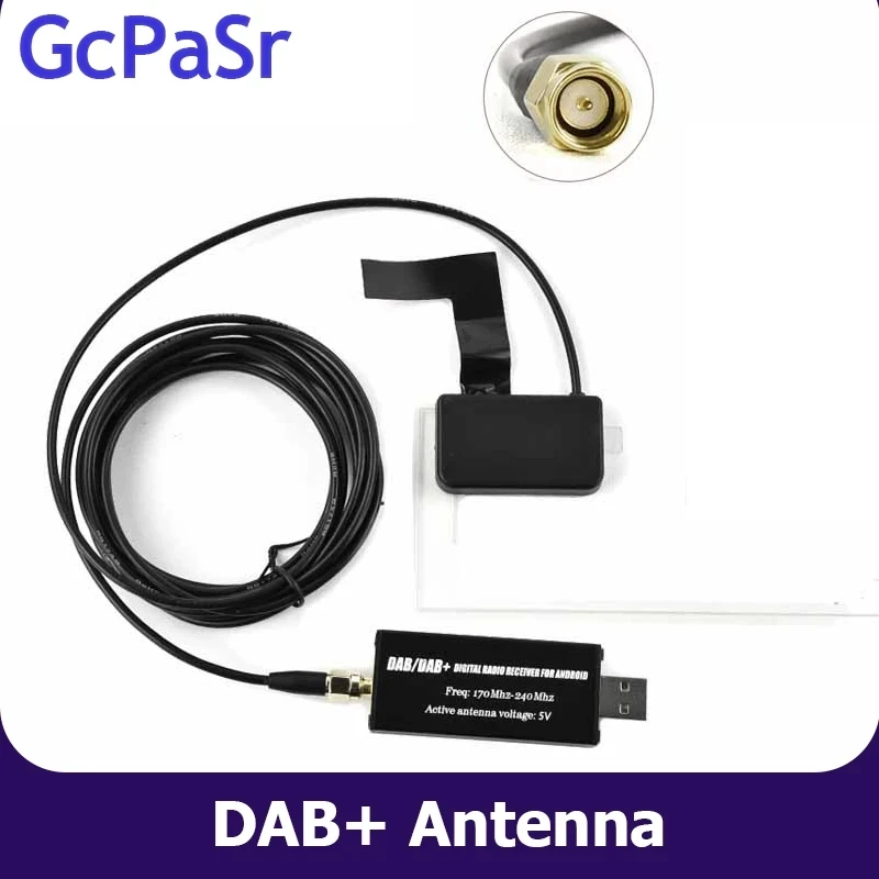 Antena DAB/FM compatible con Android Auto y Carplay