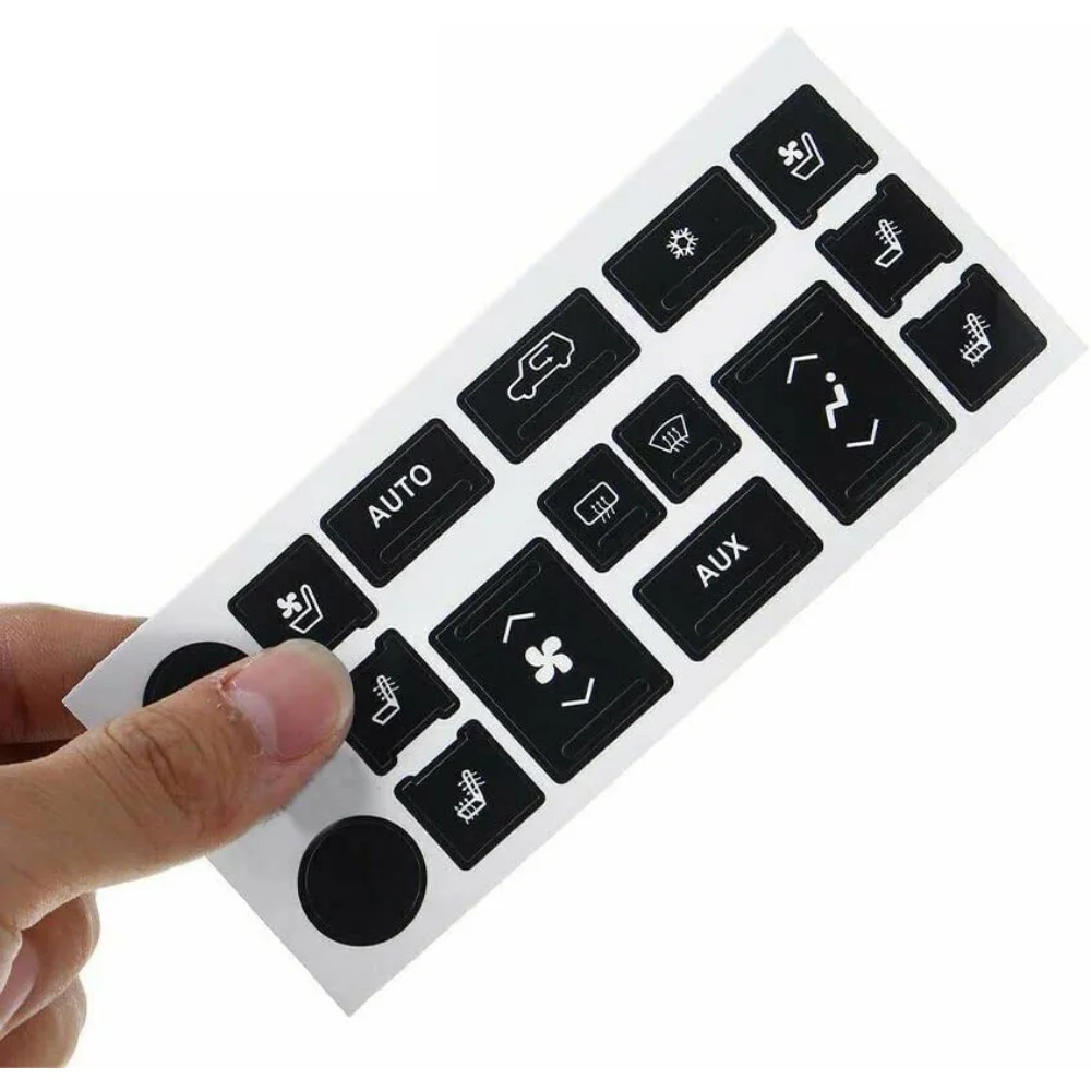 Calcomanía reparación botones salpicadero Cadillac Escalade EXT ESV - imagen 4