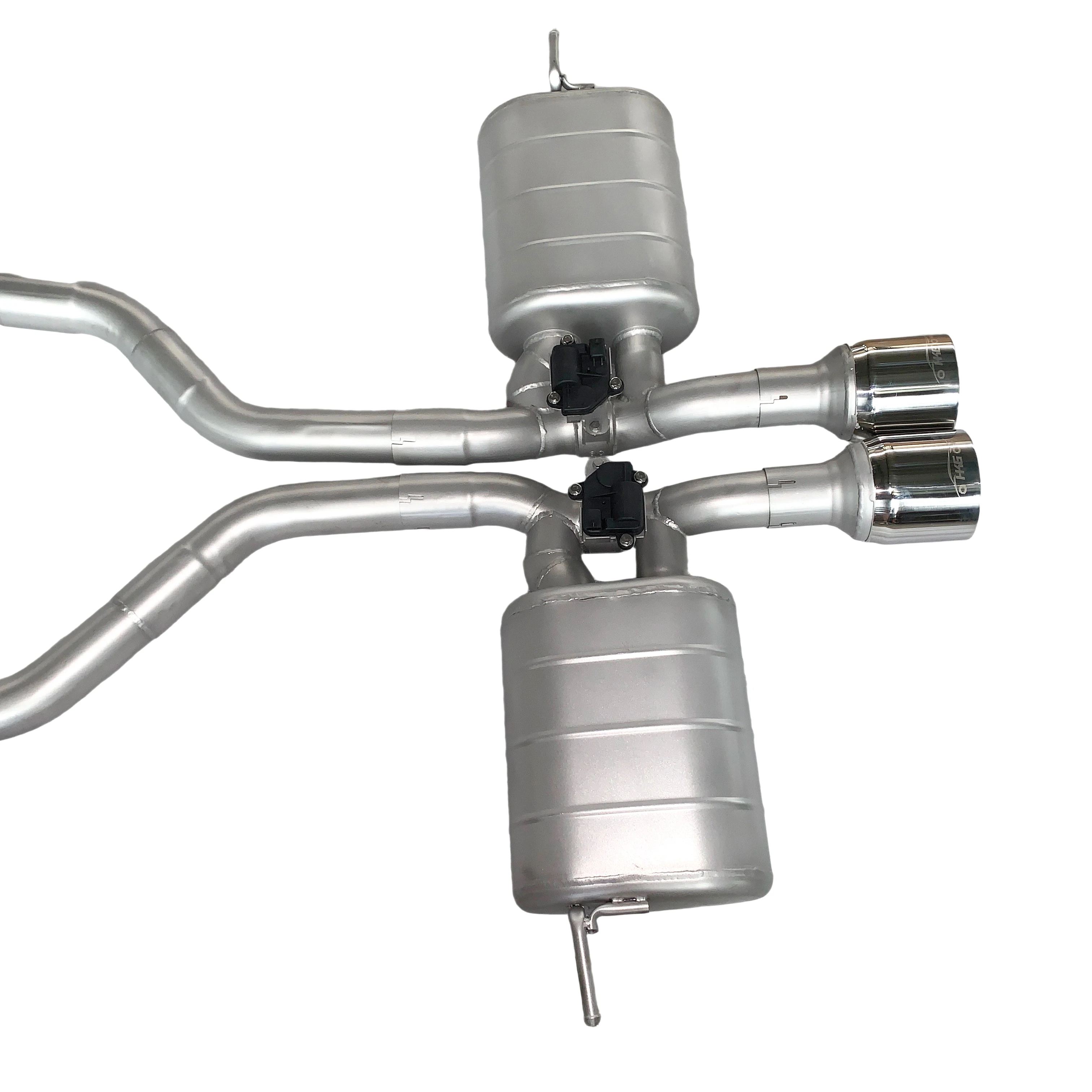 GFC silenciador catback BMW X6 E71 2008-2014 3.0L con válvula eléctrica - imagen 5