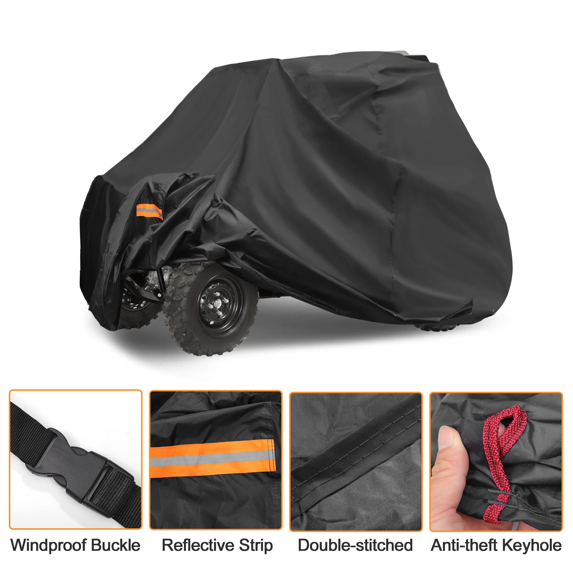 Autohaux Cubierta UTV para Polaris XPEDITION XP/ADV y Honda Talon 1000X - imagen 4