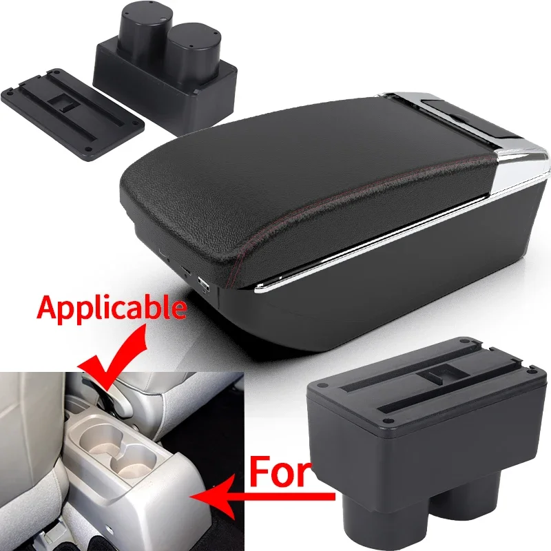 Consola central Qichen D50 – Reposabrazos multifunción con USB - imagen 2