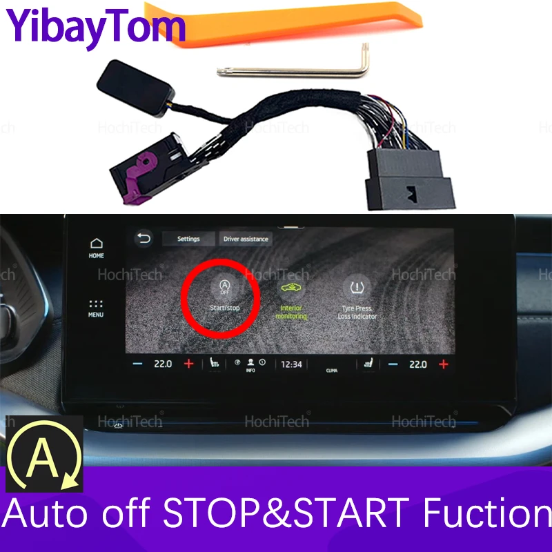 Cable del sensor Start-Stop para Skoda Octavia 2020-2024