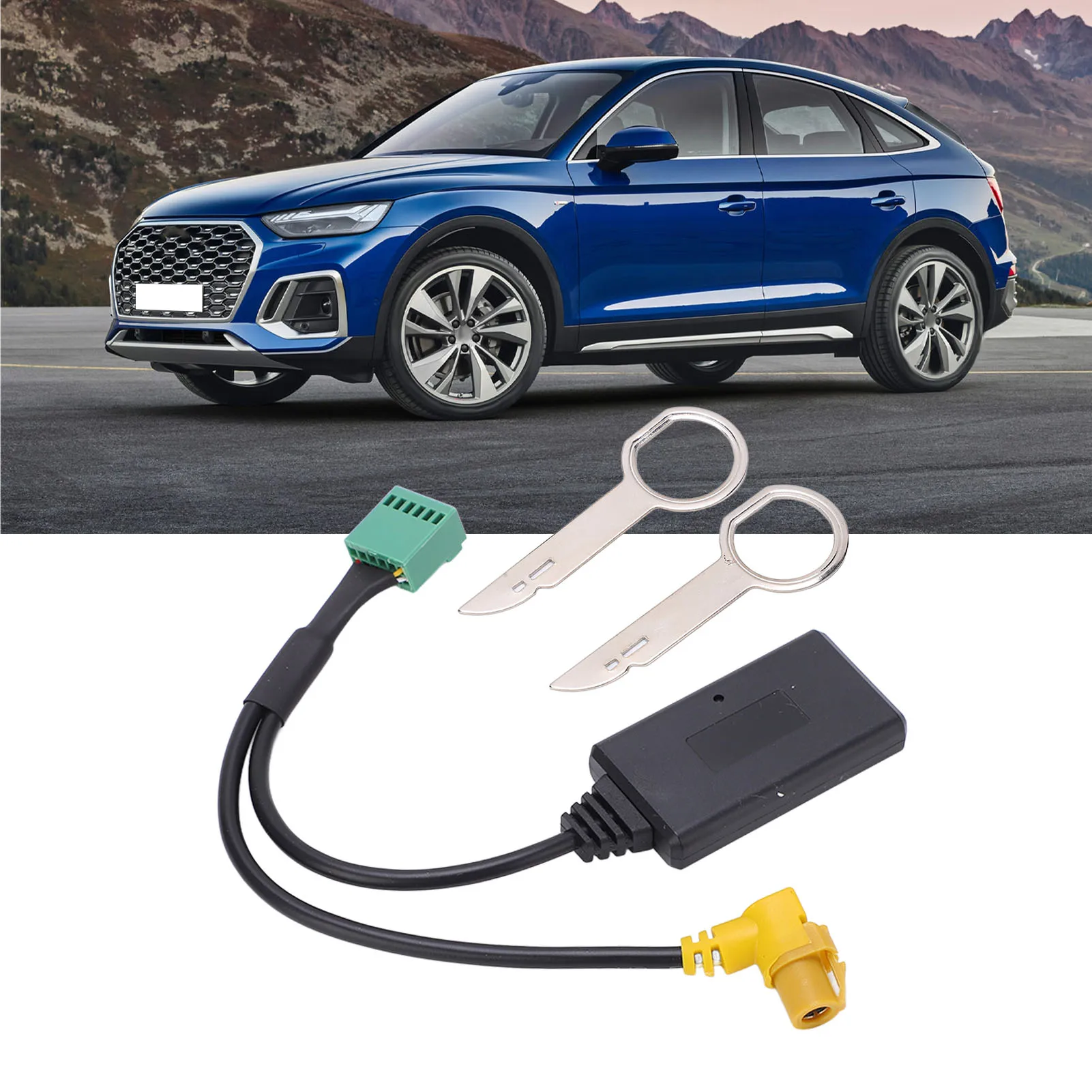 Adaptador cable auxiliar Audi AMI 3G con Bluetooth para A4/A6/Q5 - imagen 3
