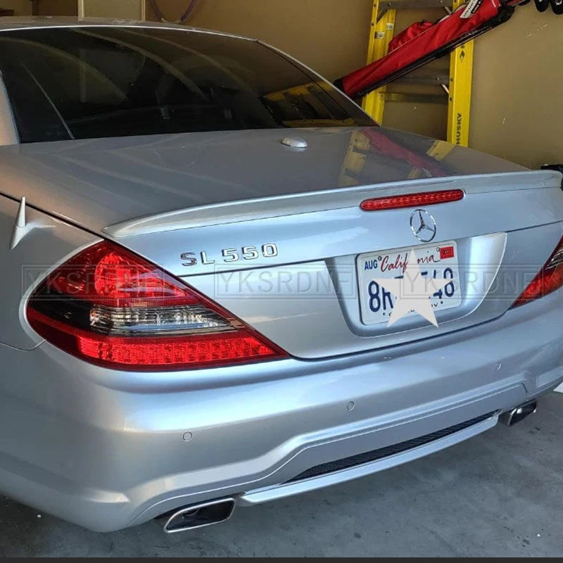 Spoiler fibra carbono Mercedes-Benz SL R230 – alerón maleterogenuino - imagen 4