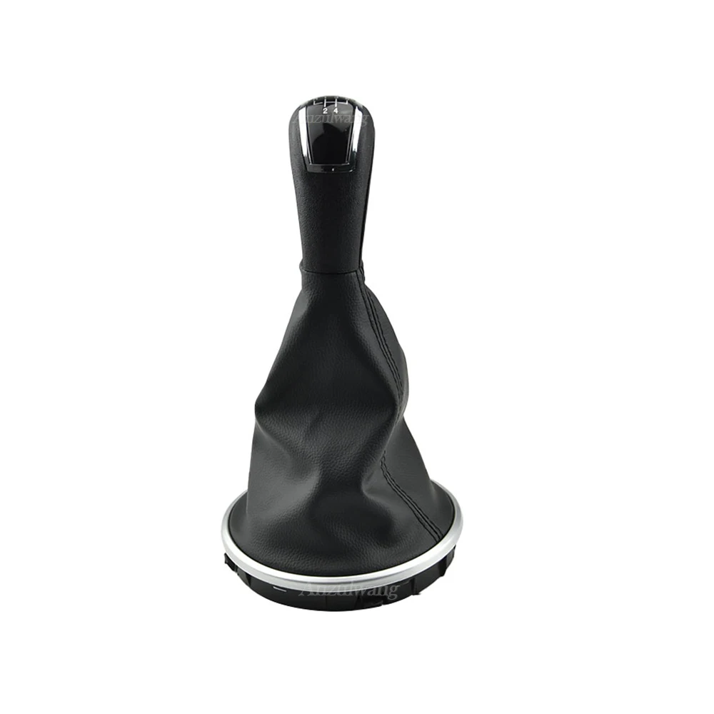 Perilla de cambio con fuelle de cuero para Skoda Fabia 2 y Roomster - imagen 5