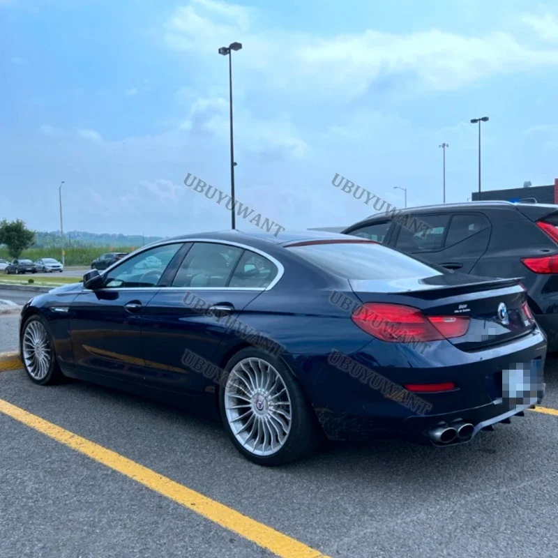 Spoiler trasero carbono divisor negro BMW M6 F12 F13 2011-2018 - imagen 4