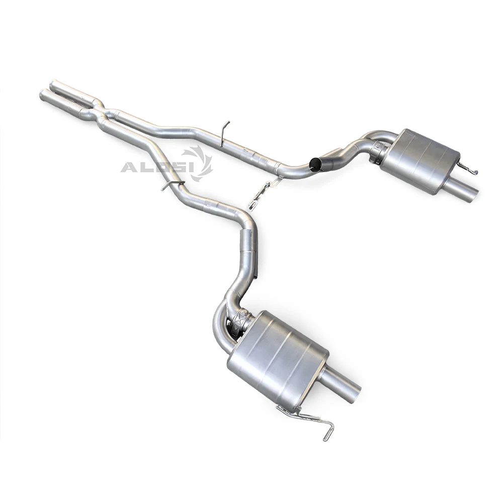 Escape trasero cat con válvula para Mercedes CLS350 W218