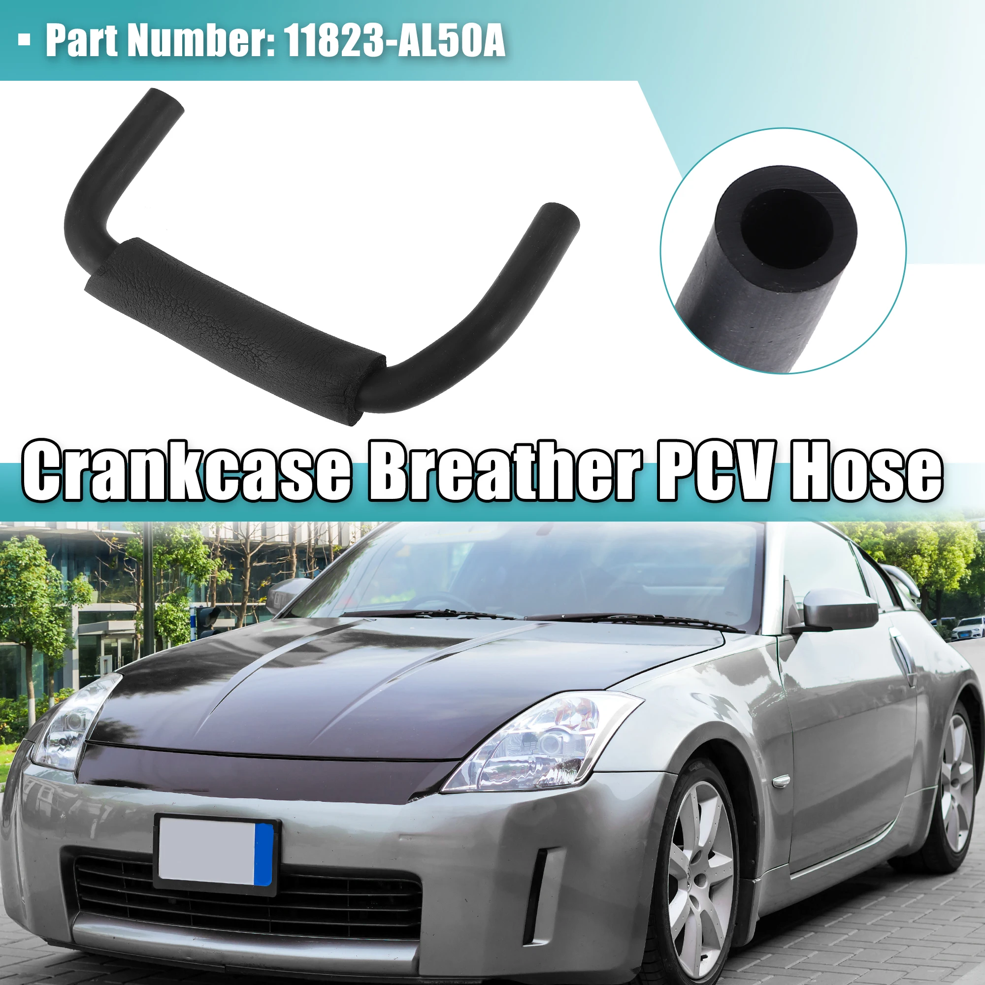 X Autohaux Manguera PCV ventilación cárter – Nissan 350Z 3.5 V6 - imagen 2