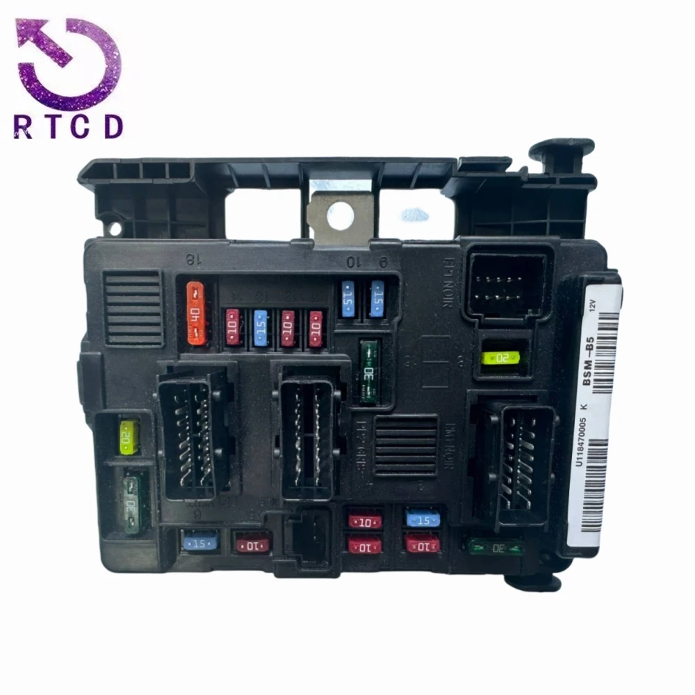 Módulo BSM para Peugeot/Citroën - vista inferior y conectores
