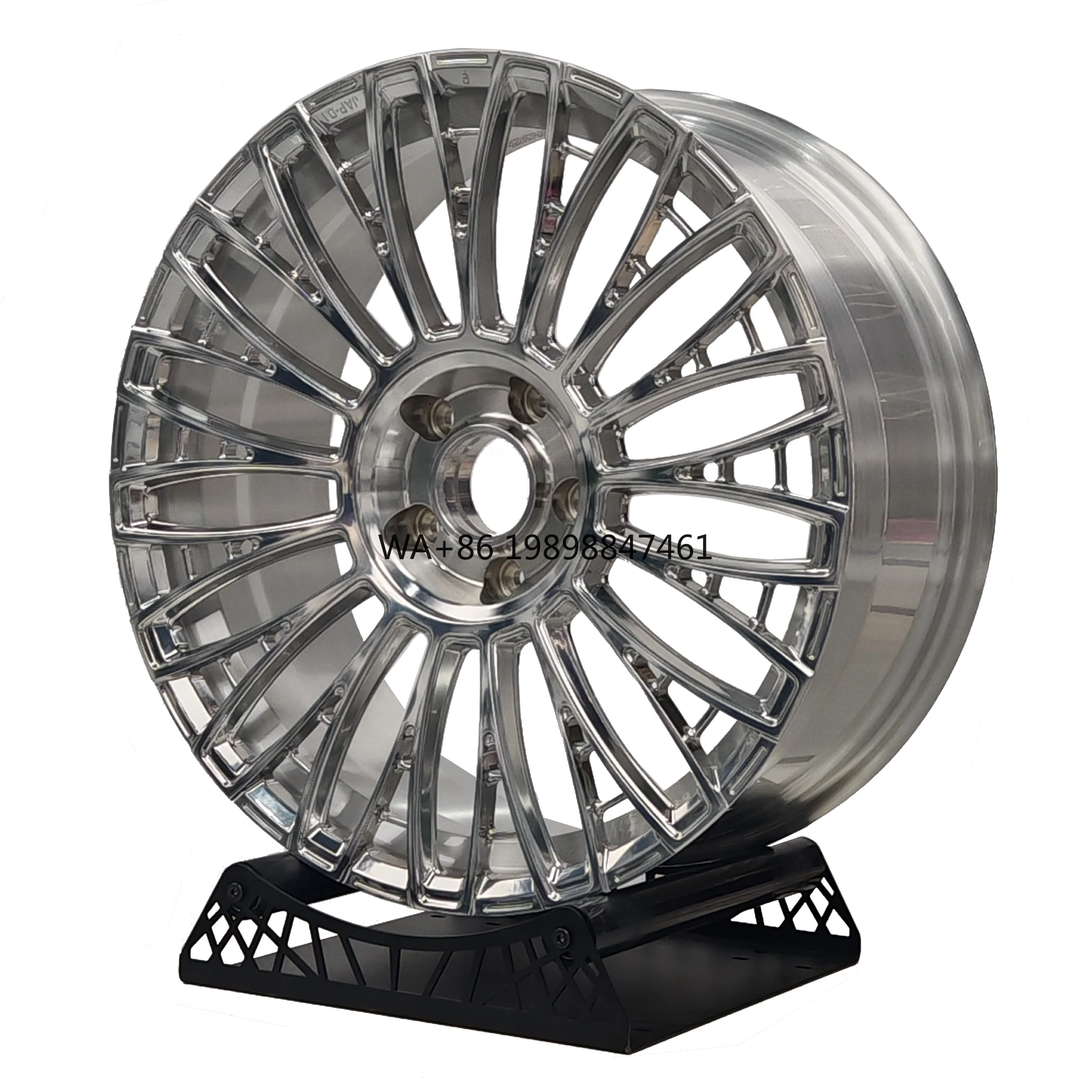 Llanta forjada T6061 multirayos 19-24 para Audi, BMW, Tesla