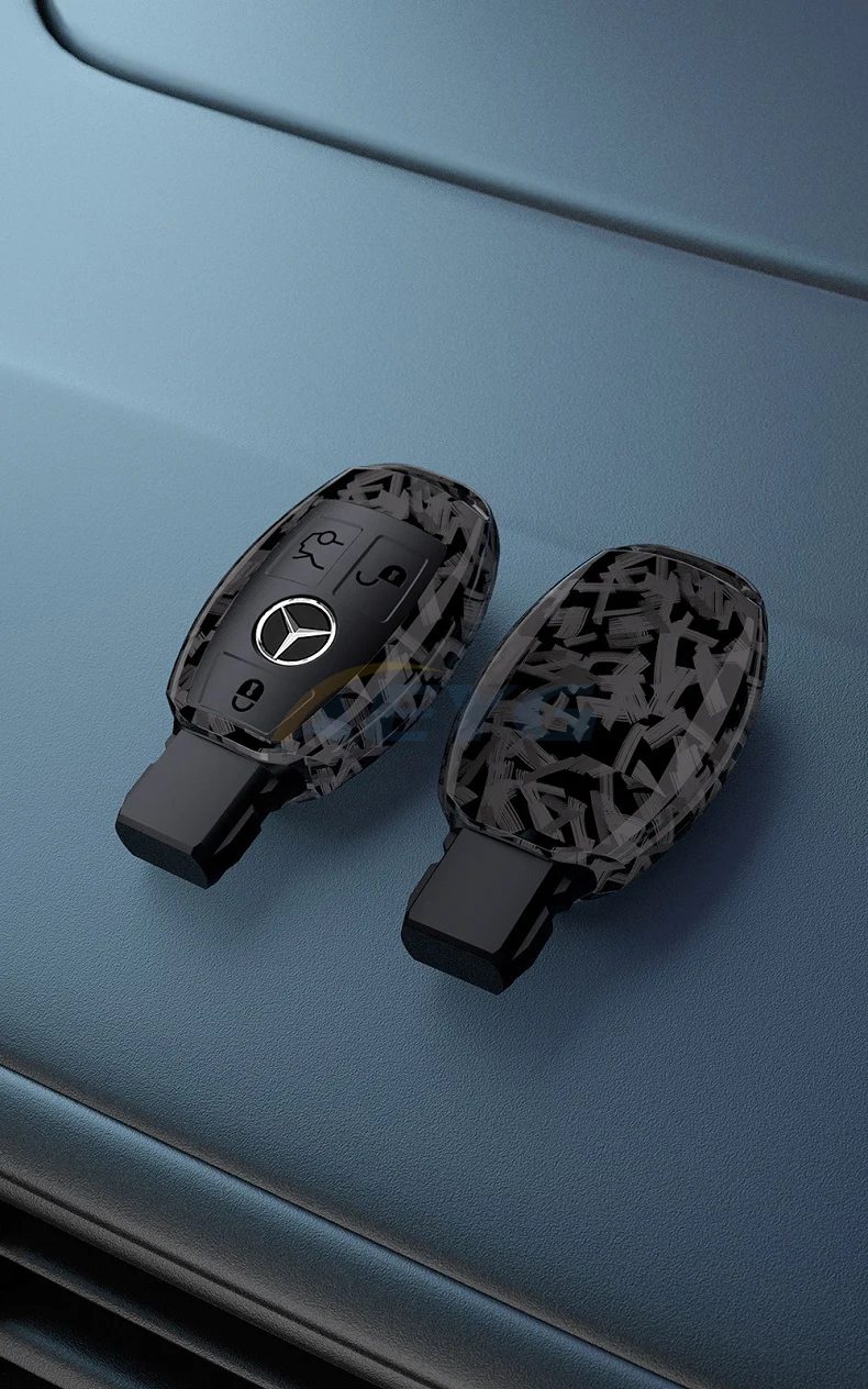 Vista de la funda Fob para llave Mercedes-Benz