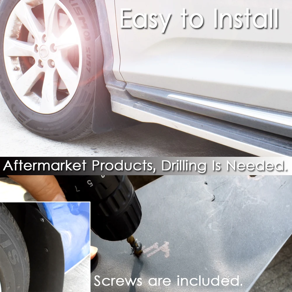 Guardabarros protectores para Nissan X-Trail, Qashqai, Juke y Frontier - imagen 4