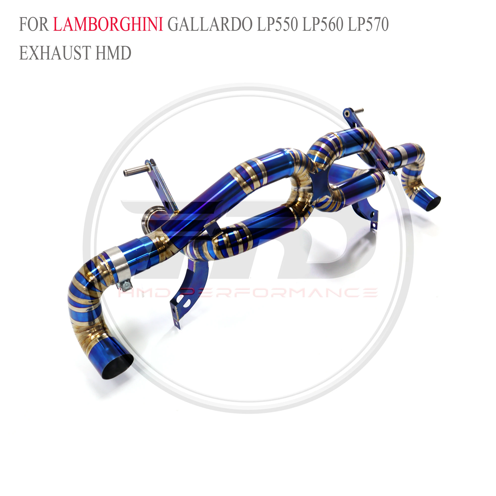 HMD Escape deportivo catback titanio Lamborghini Gallardo LP550-570