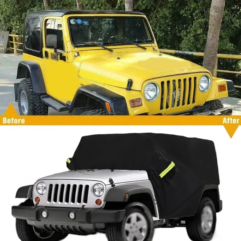 Media funda impermeable para Jeep Wrangler TJ – parasol UV - imagen 4