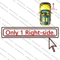 1 pc Right side