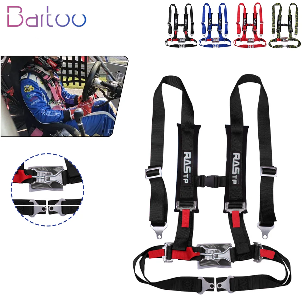 Bartoo BAG036 Juego arnés seguridad 4 puntos RASTP hombreras