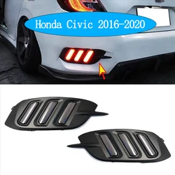 ROMADA Luz trasera LED para Honda Civic 2016-2020 - lámpara de freno