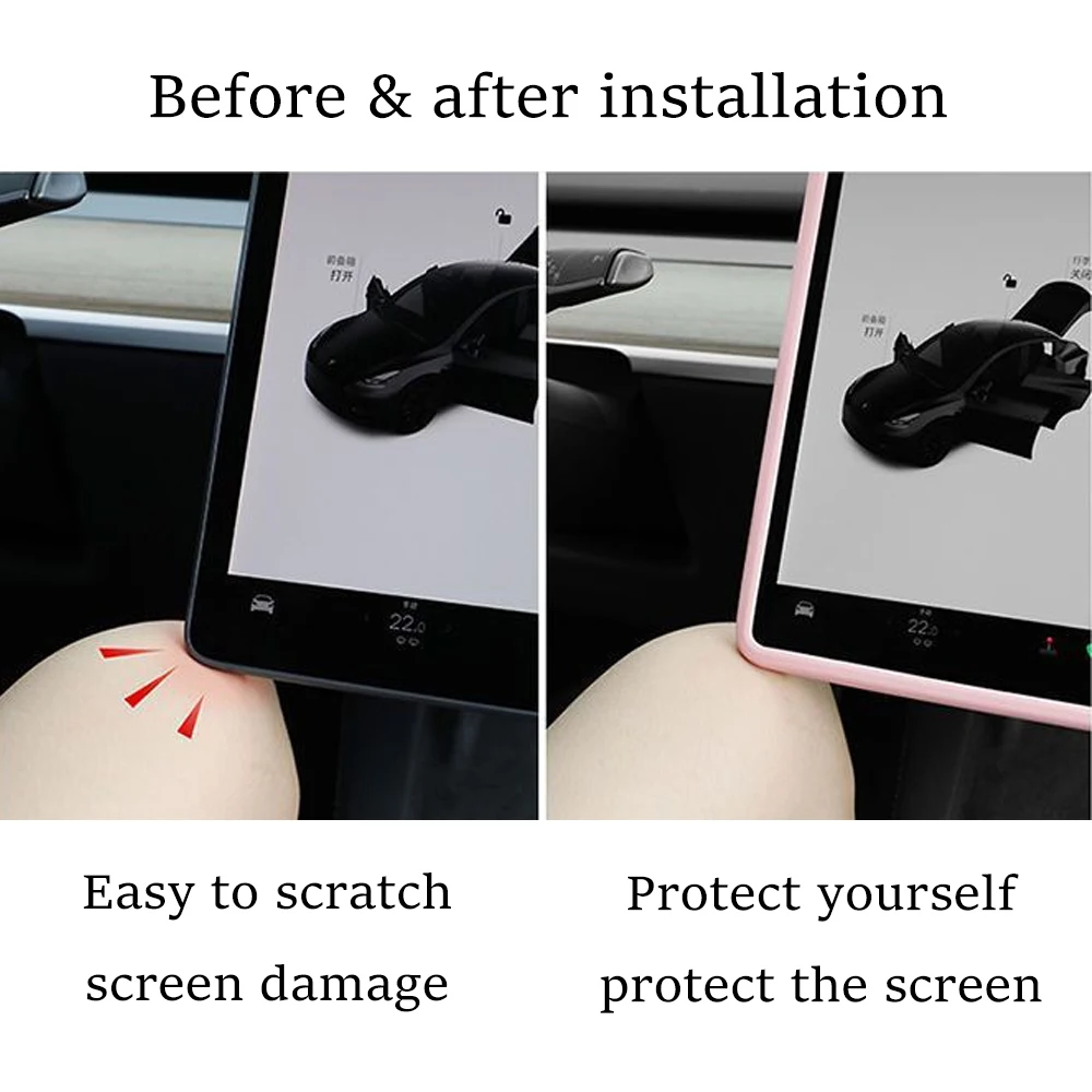 Marco protector de pantalla para Tesla Model 3 y Model Y - imagen 2