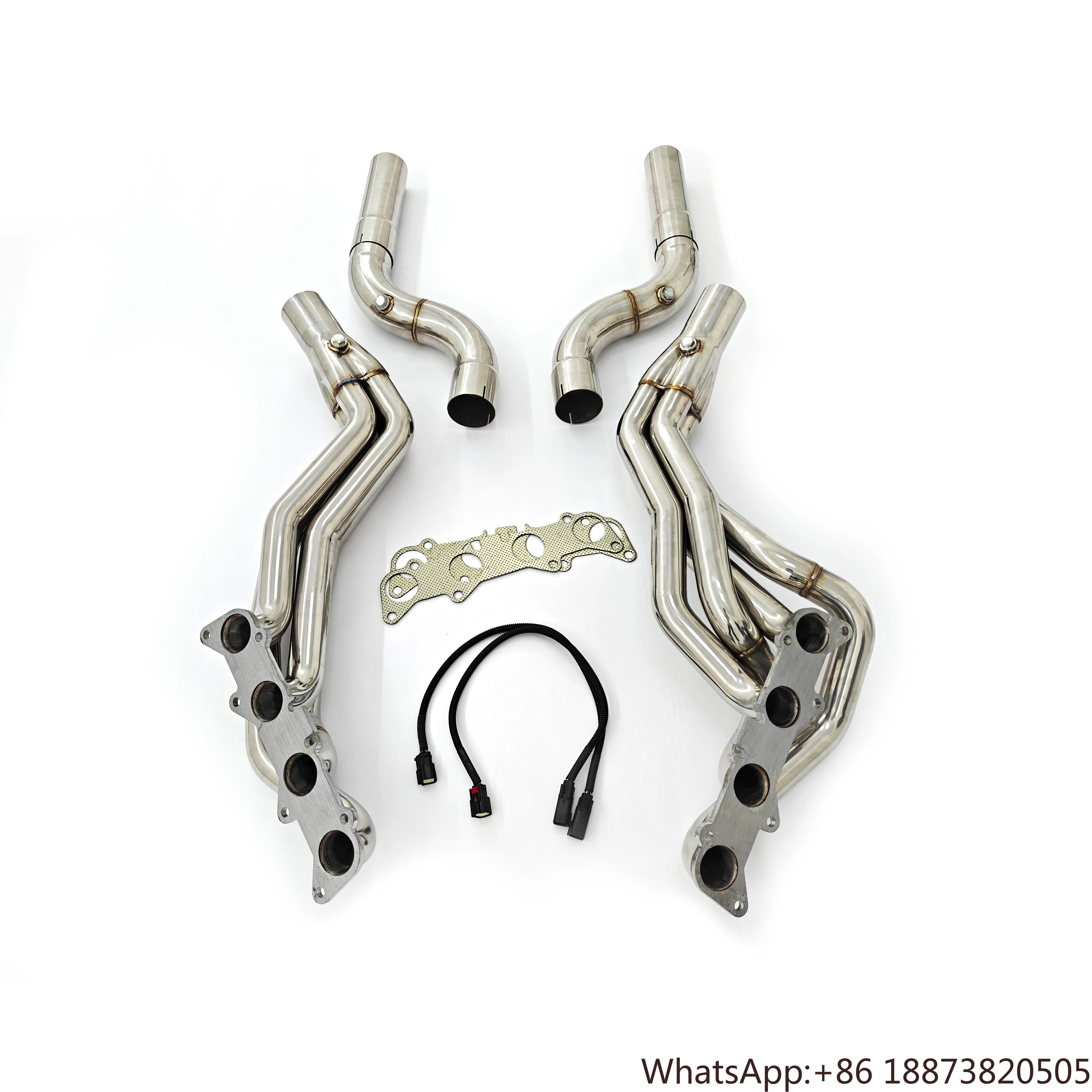 Colector de escape inoxidable para Ford Mustang 5.0 V8 2014-2024
