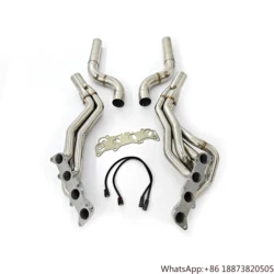 Colector de escape inoxidable para Ford Mustang 5.0 V8 2014-2024