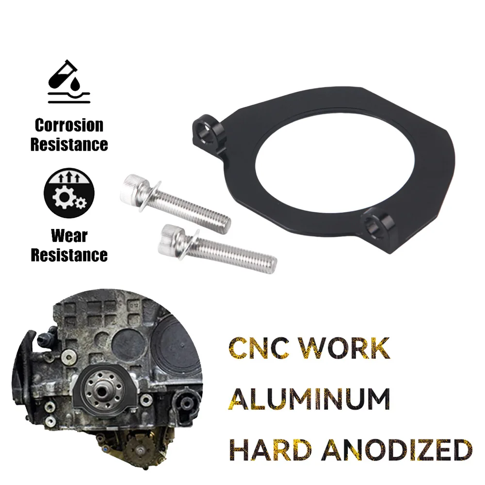 Protector de correa serpentina de sello de manivela para BMW N52 N54 N55 S55 135i 335i 435i 535i X1 X3 X5 reemplazo de placa de protección