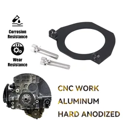 Protector de correa serpentina de sello de manivela para BMW N52 N54 N55 S55 135i 335i 435i 535i X1 X3 X5 reemplazo de placa de protección