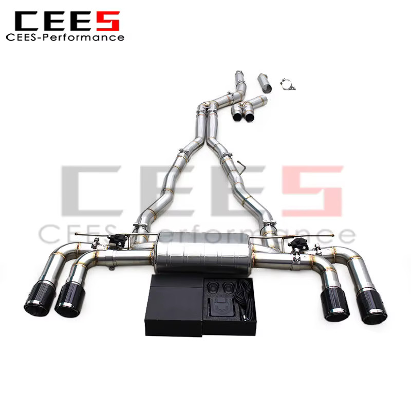 CEES catback valvetronic acero inoxidable BMW 540i B58 G30 2018-2024 - imagen 2