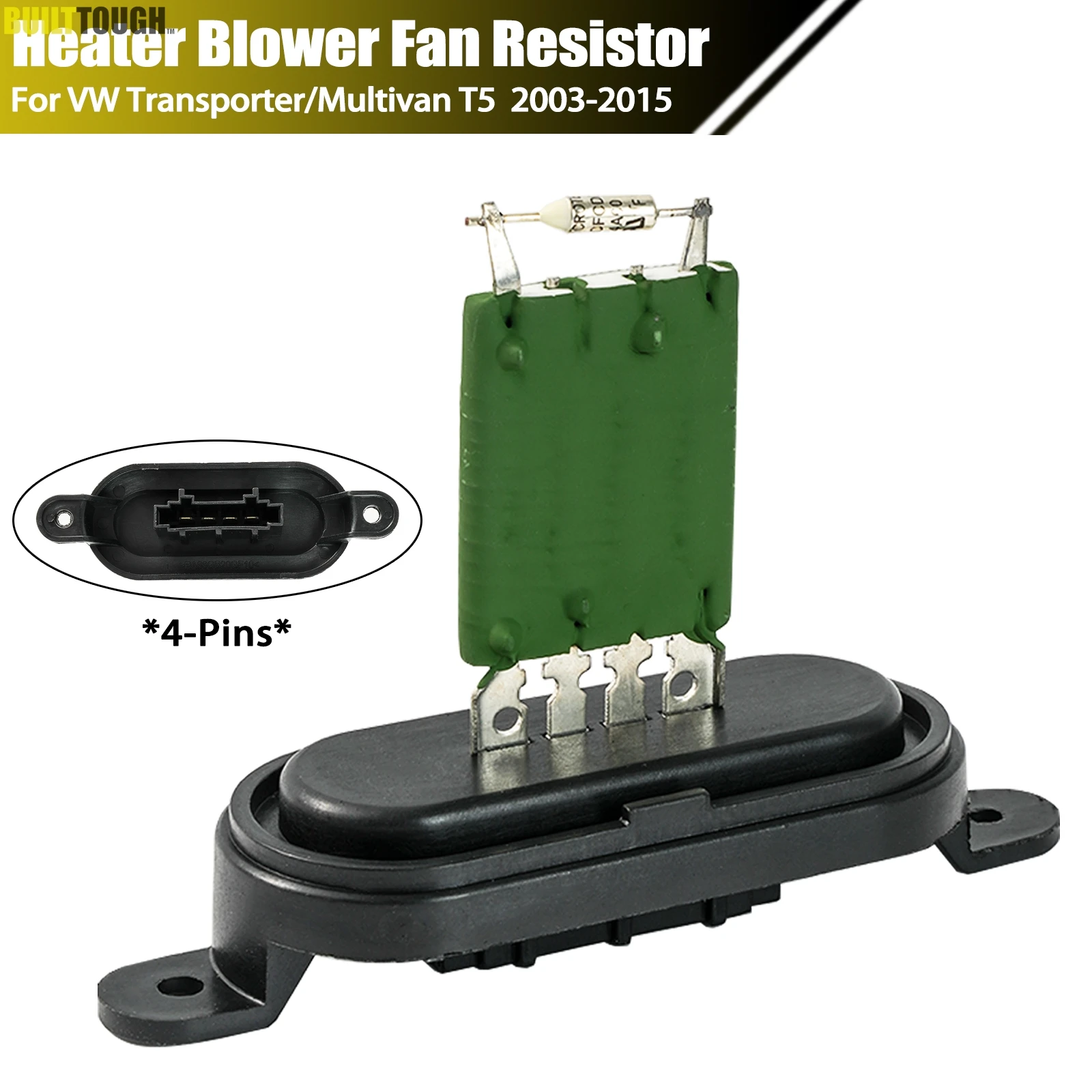 Resistencia ventilador calefacción 7H0959263C para VW T5, Touareg y Amarok