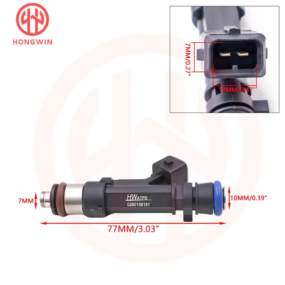 Boquilla de inyector 0280158181 para Opel Corsa, Astra y Meriva - imagen 2