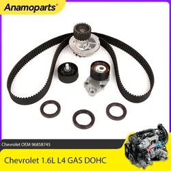 Kit distribución GMB + bomba agua Chevy Aveo 1.6L 2004-2018