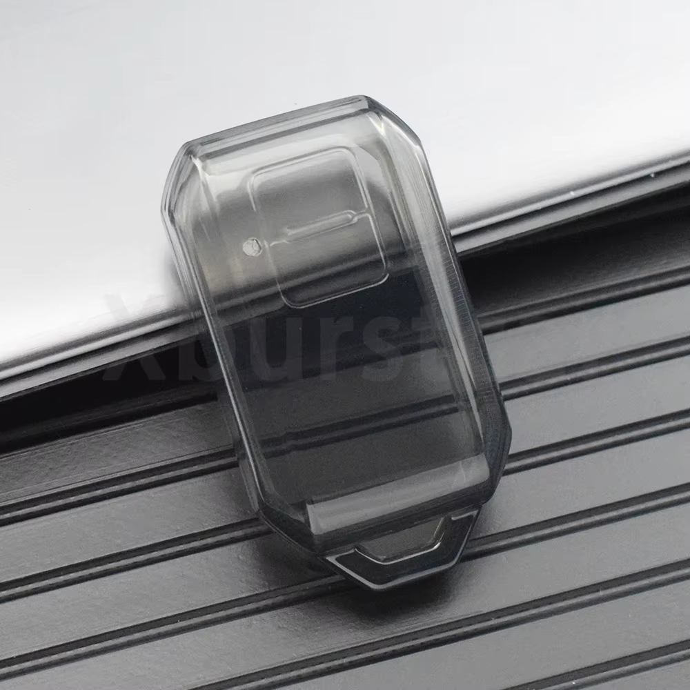 Detalle del ajuste de la funda protectora para llave