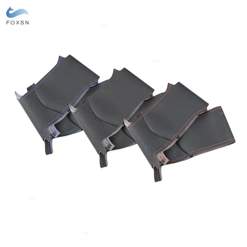 Funda volante BMW Serie 1 2 3 microfibra perforada cosida - imagen 2