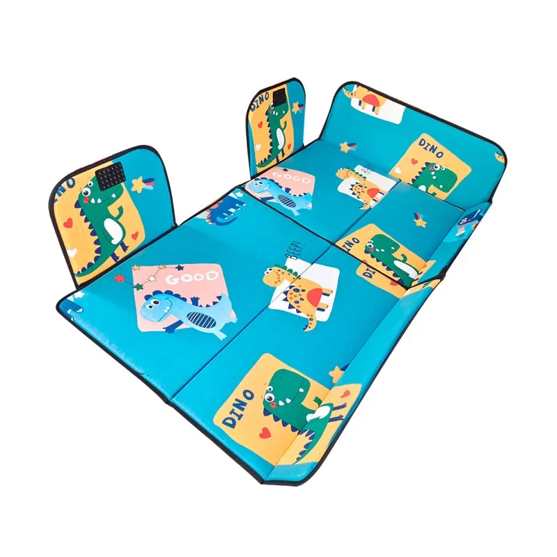 Colchón viaje coche con respaldo trasero plegable para dormir - imagen 2