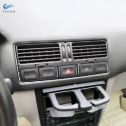 Embellecedor central de ventilación de fibra de carbono – VW Golf IV/Jetta/Bora