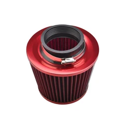 Filtro de aire alto flujo 76mm – Kit de admisión universal