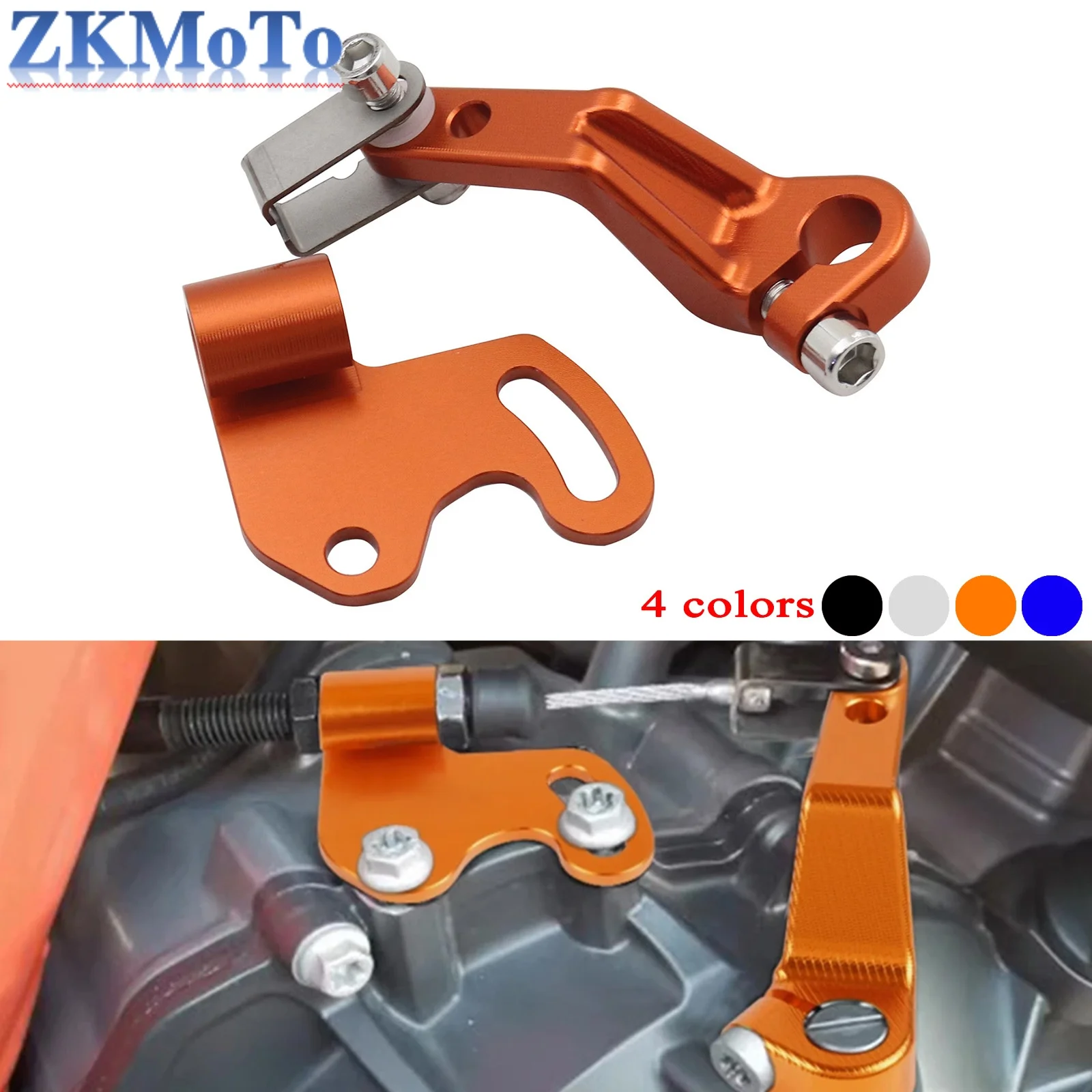 Palanca embrague un dedo aluminio CNC para CFMOTO 800MT y KTM 790