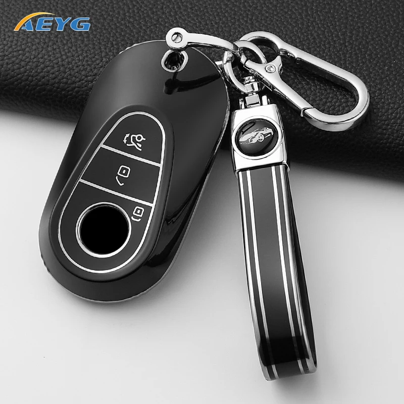 Carcasa llave Mercedes Clase C E S y GLC W206 W223 W214 - imagen 3