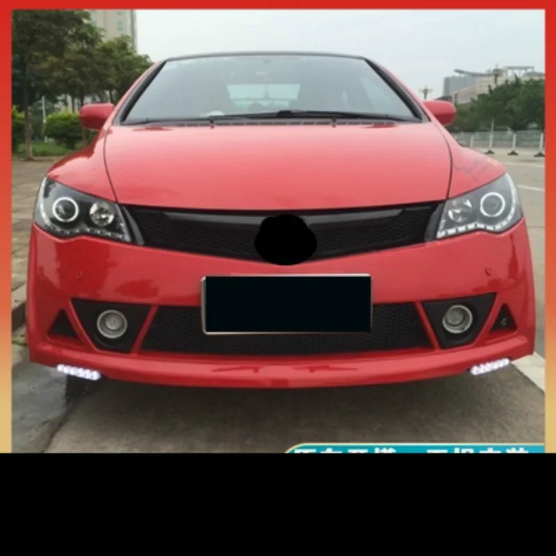 Kit carroceria Honda Civic FD2: parachoques deportivo + faldón trasero - imagen 2