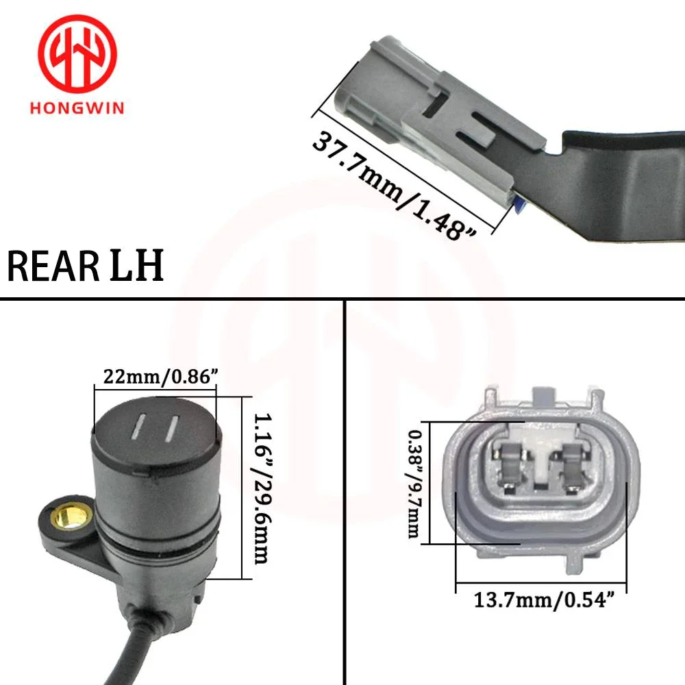 Sensor ABS Toyota Hilux 2.7L 2004-2012 eje delantero y trasero - imagen 5