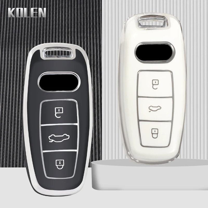 Funda de TPU para llave Audi A6, A7, A8, Q7, Q8 y e-tron - imagen 3