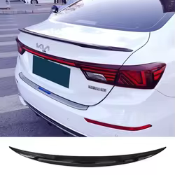 Alerón trasero negro brillo Kia Forte/Cerato K3 GT 2019-2023