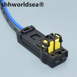 Shhworldsea-SQSR-02H-1A-K de 2 pines, conector de cable macho sellado para enchufe Toyota, SQSR-02H-1C-D