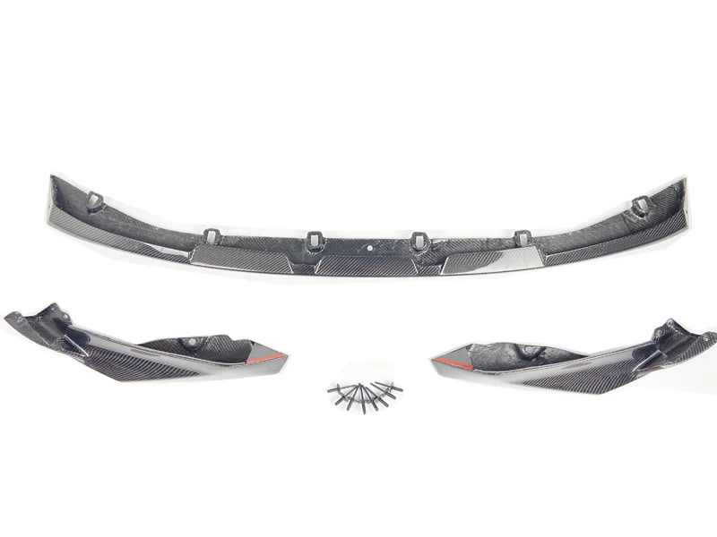Labio paragolpes BMW M3 G80 fibra carbono MP Style - imagen 3
