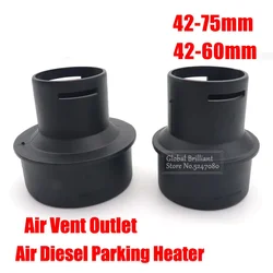 Conector conducto calefacción diésel 42-75/60mm coche camión camper