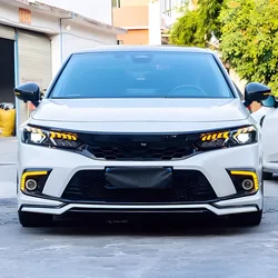 Faros delteros LED Honda Civic XI generación con lente proyector dinámica (2022-2023)