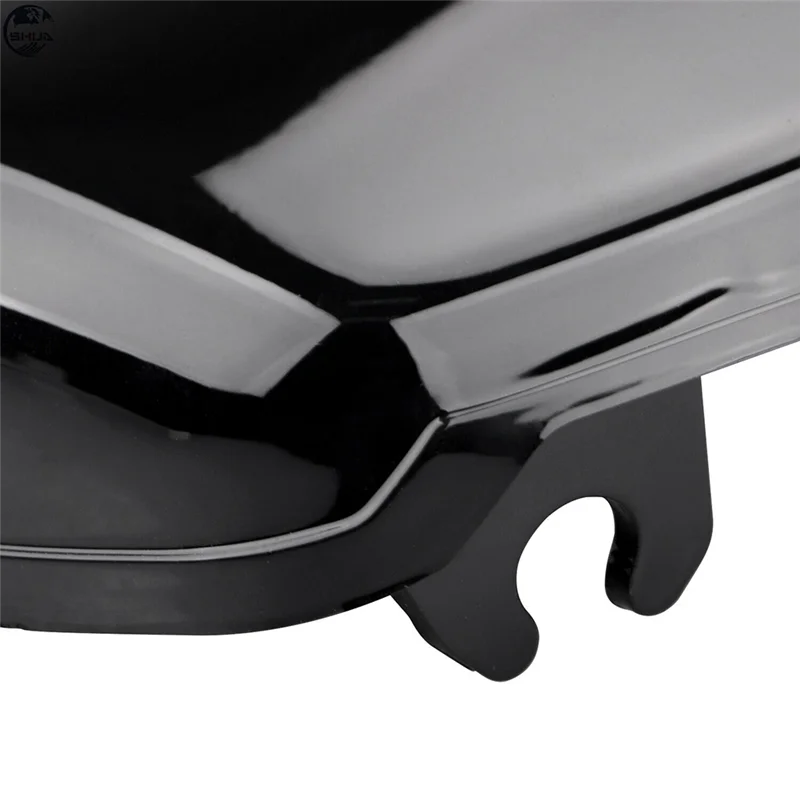 Tapa batería lateral negra brillante Yamaha Virago XV700/750/1000 - imagen 3