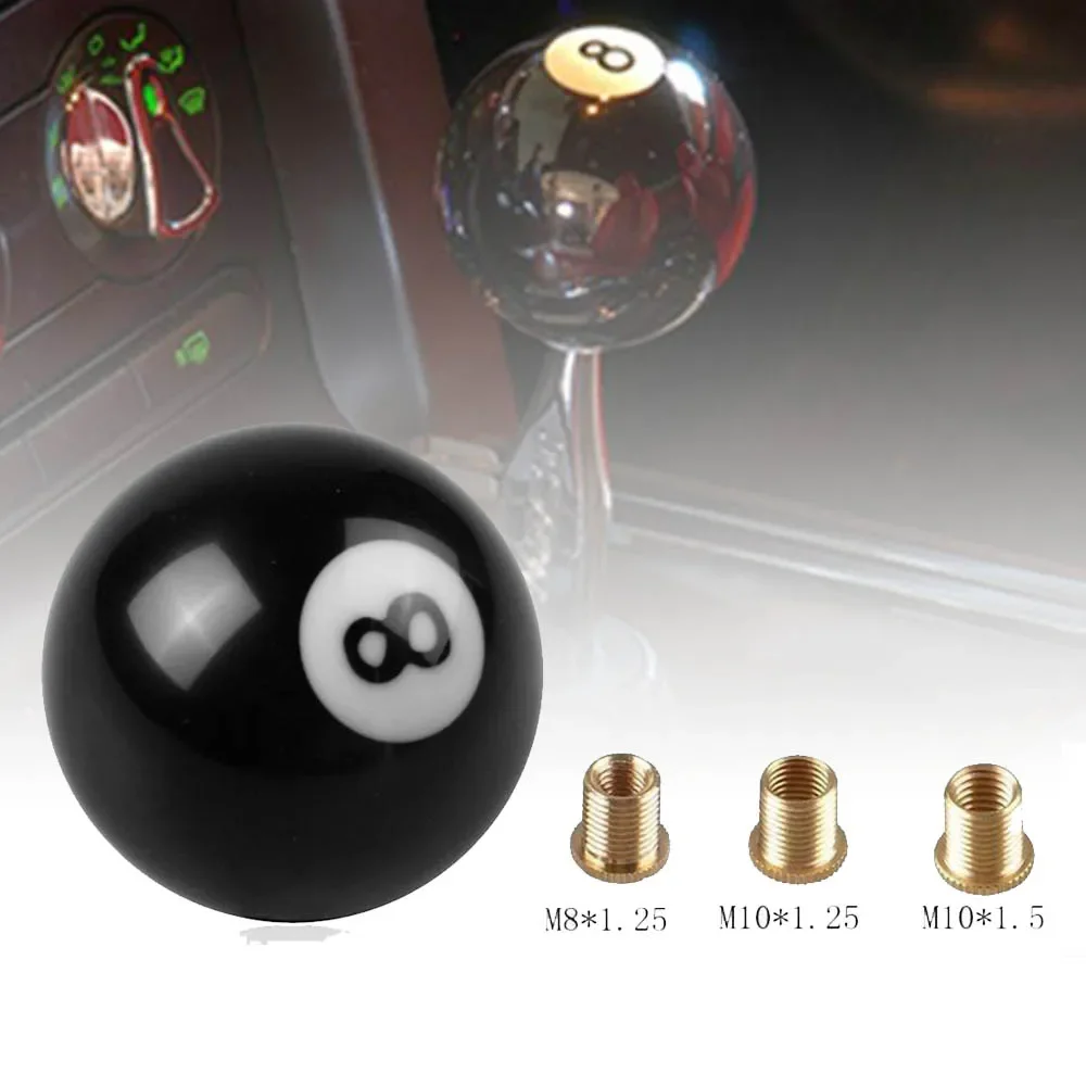 Perilla de palanca cambios 8 bolas billar tuning universal