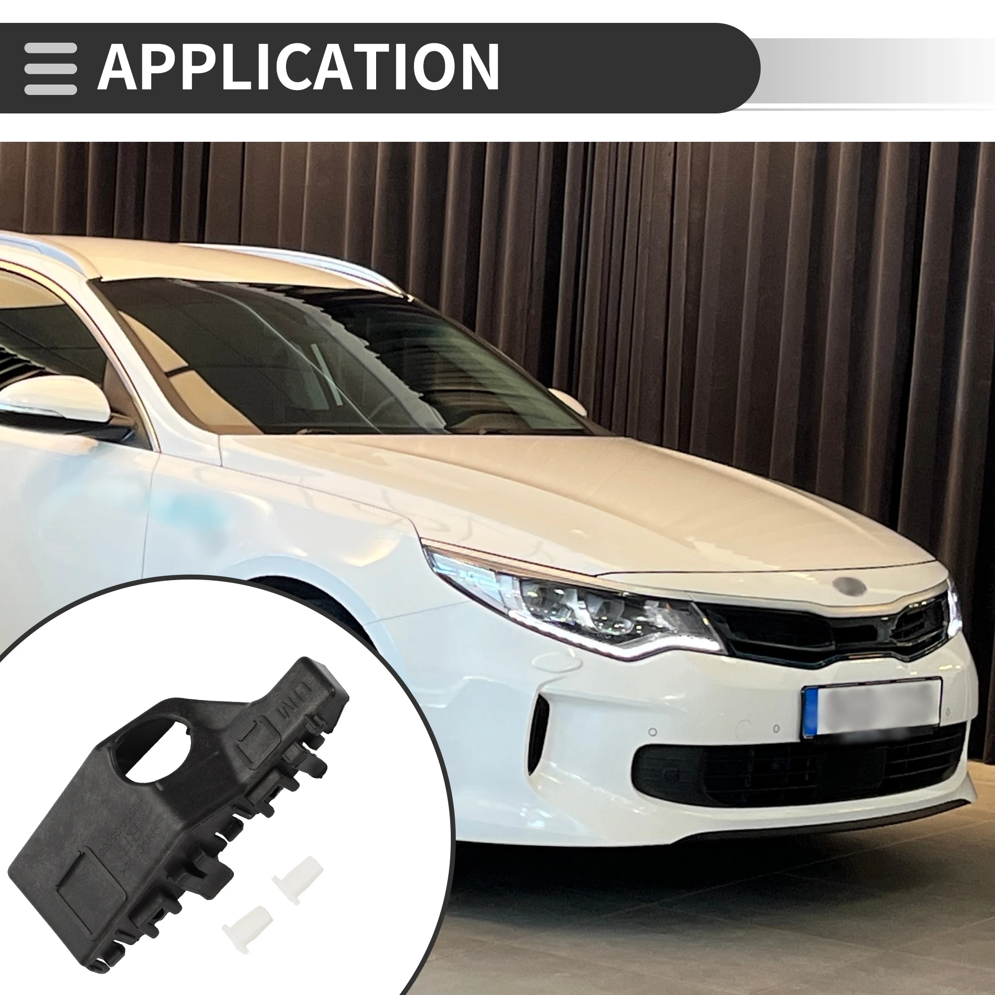 UXCELL Soporte de parachoques Kia Sorento 2016-2020 Izq-Der 86514C5000 - imagen 3