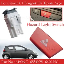 Interruptor emergencia 6490.NG Toyota Aygo Mk1, Peugeot 107, Citroën C1